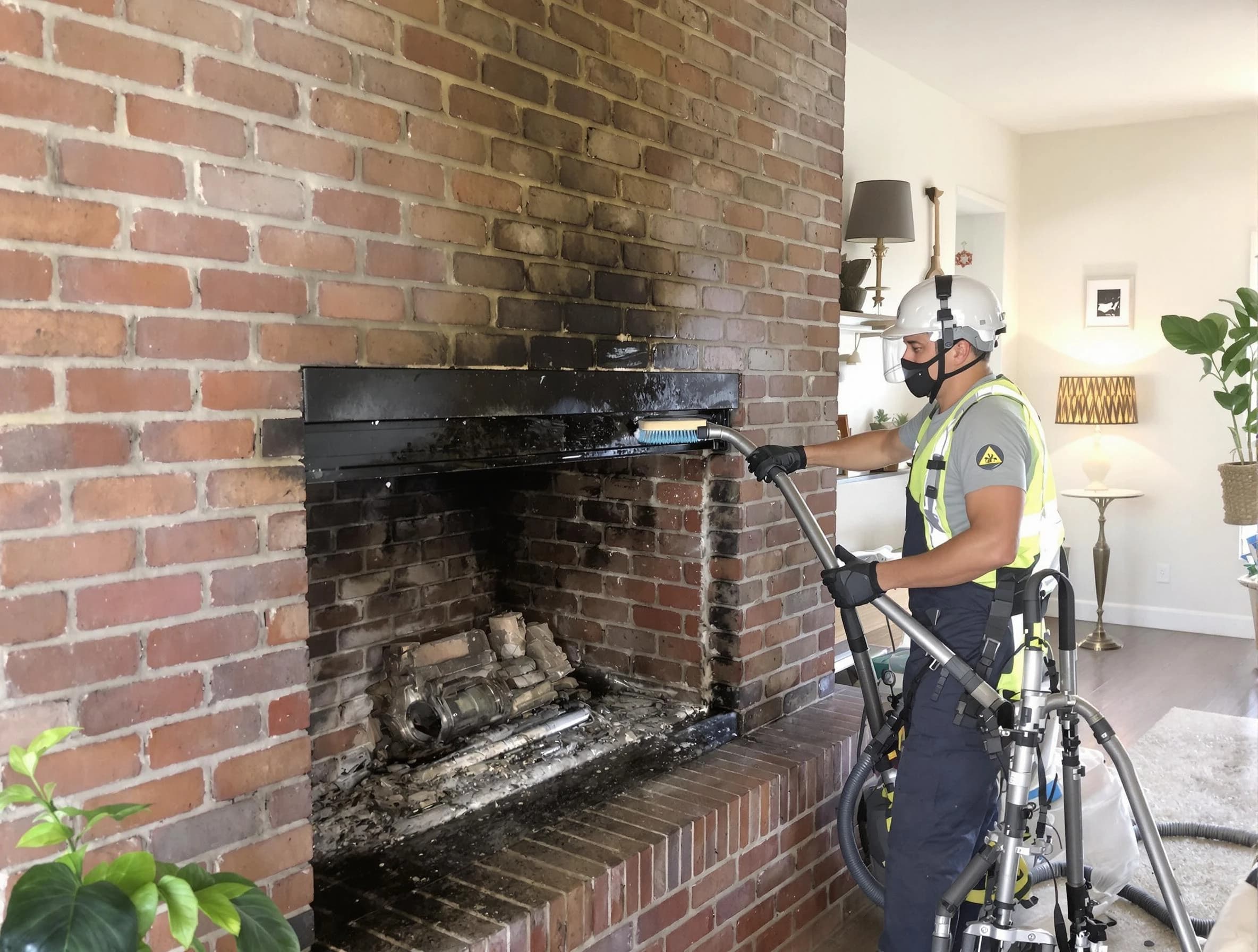 Morris Chimney Sweep providing fireplace cleaning services in Morris, NJ