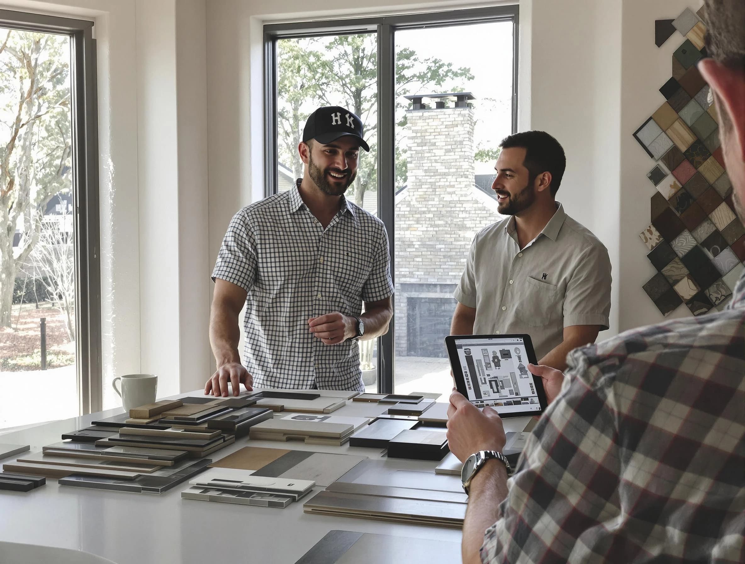 Morris Chimney Sweep remodeling a chimney and fireplace in Morris, NJ