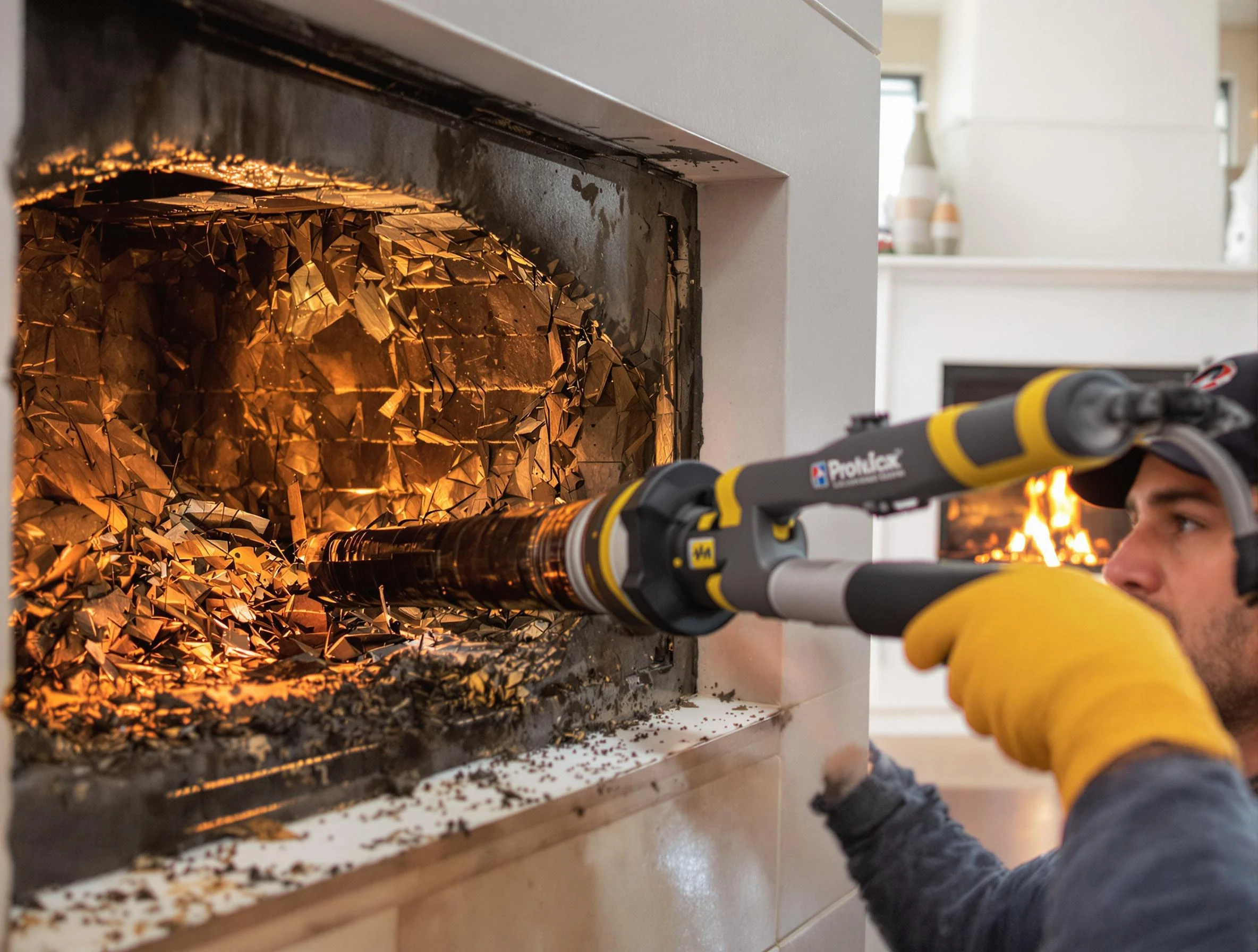 Professional chimney cleaning by Morris Chimney Sweep in Morris, NJ