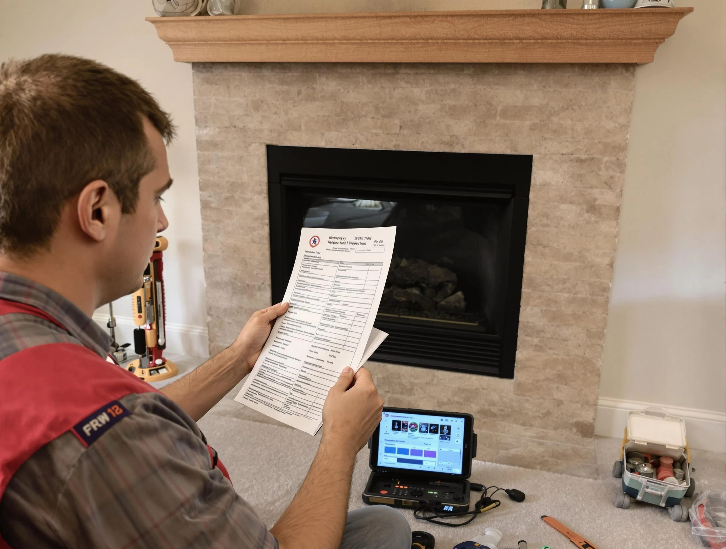 Thorough chimney inspection by Morris Chimney Sweep in Morris, NJ